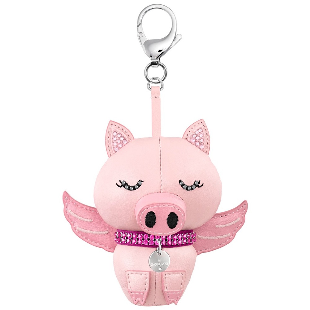 Swarovski Crystal Punk Bu Bu Bag Charm / Key Chain